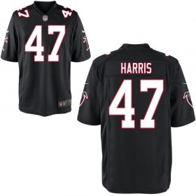 Youth Atlanta Falcons Nike Black Alternate Game Jersey HARRIS#47