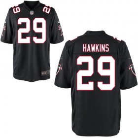 Youth Atlanta Falcons Nike Black Alternate Game Jersey HAWKINS#29