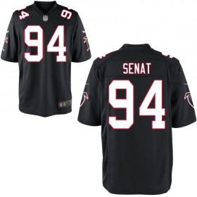Youth Atlanta Falcons Nike Black Alternate Game Jersey SENAT#94