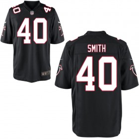 Youth Atlanta Falcons Nike Black Alternate Game Jersey SMITH#40