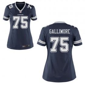 Women's Dallas Cowboys Nike Navy Jersey GALLIMORE#75