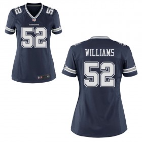 Women's Dallas Cowboys Nike Navy Jersey WILLIAMS#52