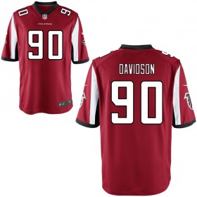 Youth Atlanta Falcons Nike Red Game Jersey DAVIDSON#90