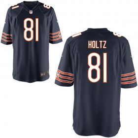 Youth Chicago Bears Nike Navy Game Jersey HOLTZ#81