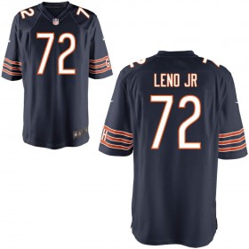 Youth Chicago Bears Nike Navy Game Jersey LENO JR#72