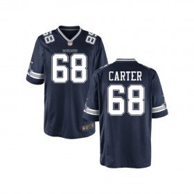 Youth Dallas Cowboys Nike Navy Game Jersey CARTER#68