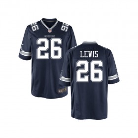 Youth Dallas Cowboys Nike Navy Game Jersey LEWIS#26
