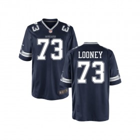 Youth Dallas Cowboys Nike Navy Game Jersey LOONEY#73