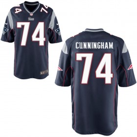 Nike Youth New England Patriots Team Color Game Jersey CUNNINGHAM#74