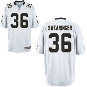 Nike New Orleans Saints Youth Game Jersey SWEARINGER#36