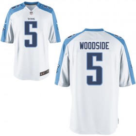 Nike Tennessee Titans Youth Game Jersey WOODSIDE#5