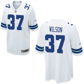 Nike Men's Dallas Cowboys Game White Jersey WILSON#37