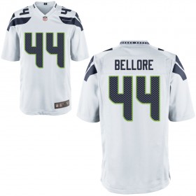 Nike Men's Seattle Seahawks Game White Jersey BELLORE#44