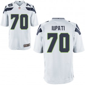 Nike Men's Seattle Seahawks Game White Jersey IUPATI#70