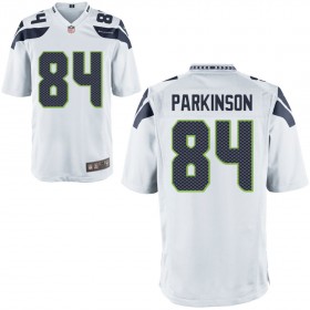 Nike Men's Seattle Seahawks Game White Jersey PARKINSON#84