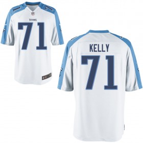 Nike Men's Tennessee Titans Game White Jersey KELLY#71