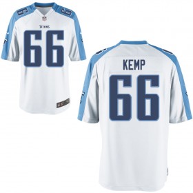 Nike Men's Tennessee Titans Game White Jersey KEMP#66