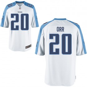 Nike Men's Tennessee Titans Game White Jersey ORR#20