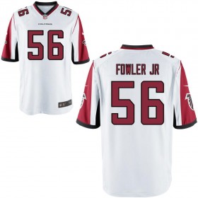Men's Atlanta Falcons Nike White Game Jersey FOWLER JR#56