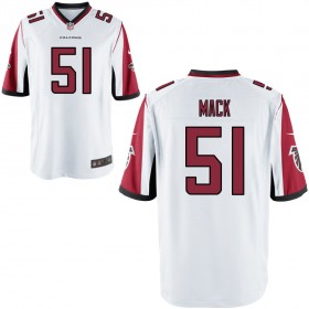 Men's Atlanta Falcons Nike White Game Jersey MACK#51