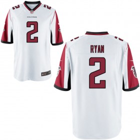 Men's Atlanta Falcons Nike White Game Jersey RYAN#2