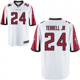Men's Atlanta Falcons Nike White Game Jersey TERRELL JR#24