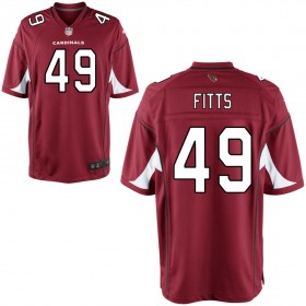 Men's Arizona Cardinals Nike Red Game Jersey FITTS#49