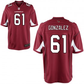 Men's Arizona Cardinals Nike Red Game Jersey GONZALEZ#61