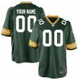 Men's Green Bay Packers Nike Green Customized Game Jersey