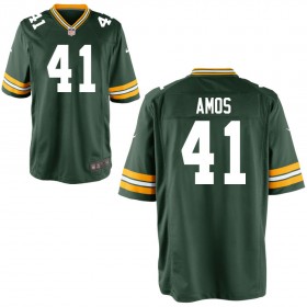 Men's Green Bay Packers Nike Green Game Jersey AMOS#41