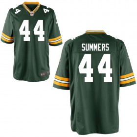 Men's Green Bay Packers Nike Green Game Jersey SUMMERS#44