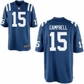 Men's Indianapolis Colts Nike Royal Game Jersey CAMPBELL#15