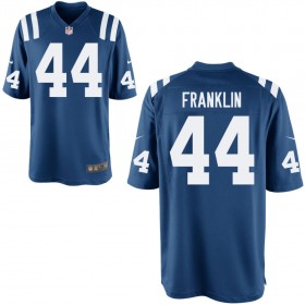 Men's Indianapolis Colts Nike Royal Game Jersey FRANKLIN#44