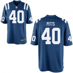 Men's Indianapolis Colts Nike Royal Game Jersey PITTS#40