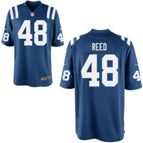 Men's Indianapolis Colts Nike Royal Game Jersey REED#48