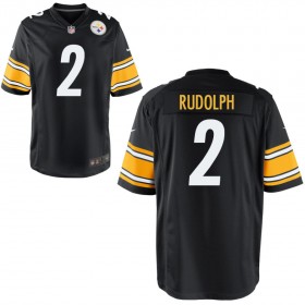 Men's Pittsburgh Steelers Nike Black Game Jersey RUDOLPH#2