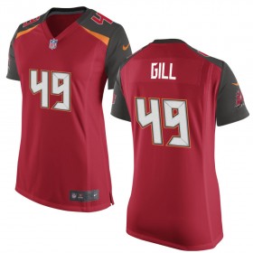 Women's Tampa Bay Buccaneers Nike Red Game Jersey GILL#49