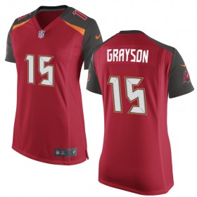 Women's Tampa Bay Buccaneers Nike Red Game Jersey GRAYSON#15