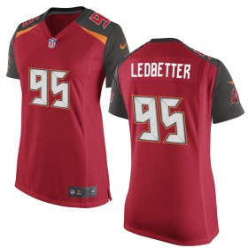 Women's Tampa Bay Buccaneers Nike Red Game Jersey LEDBETTER#95