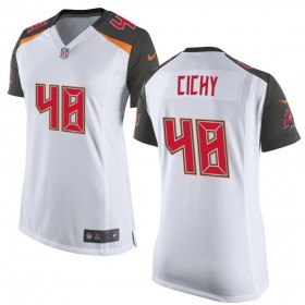 Women's Tampa Bay Buccaneers Nike White Game Jersey CICHY#48
