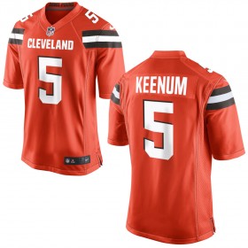 Nike Cleveland Browns Mens Orange Game Jersey KEENUM#5