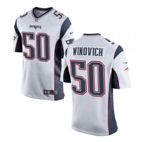 Nike Men's New England Patriots Game Away Jersey WINOVICH#50