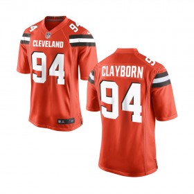 Nike Cleveland Browns Youth Orange Game Jersey CLAYBORN#94