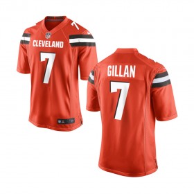 Nike Cleveland Browns Youth Orange Game Jersey GILLAN#7
