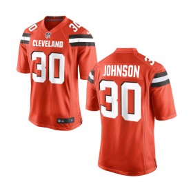 Nike Cleveland Browns Youth Orange Game Jersey JOHNSON#30