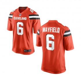 Nike Cleveland Browns Youth Orange Game Jersey MAYFIELD#6