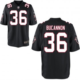Youth Atlanta Falcons Nike Black Alternate Game Jersey BUCANNON#36