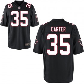 Youth Atlanta Falcons Nike Black Alternate Game Jersey CARTER#35