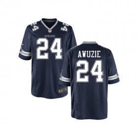 Youth Dallas Cowboys Nike Navy Game Jersey AWUZIE#24