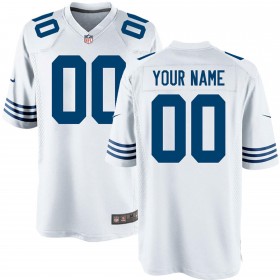 Men's Indianapolis Colts Nike Royal Customized Throwback Game Jersey